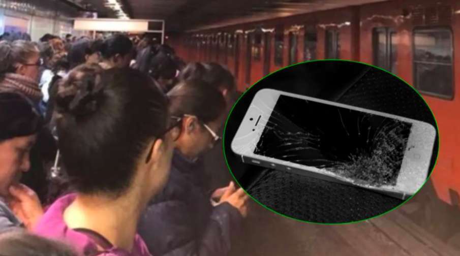 Hombre pierde la vida electrocutado al bajar a las vías del Metro por su celular