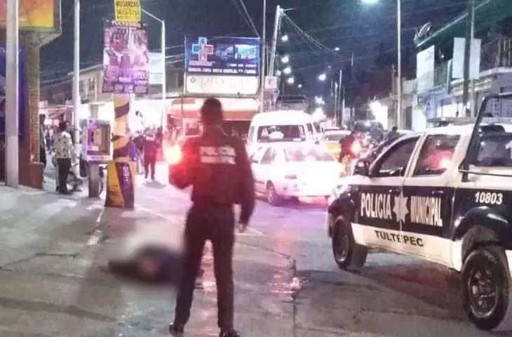 Dos personas pierden la vida tras balacera en Tultepec