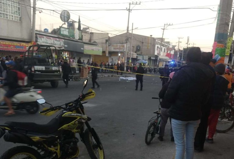 Empieza el año y empiezan la inseguridad ejecutan hombre en calles de Chimalhuacán