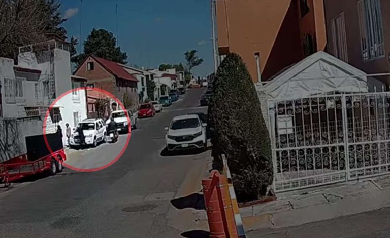 Mujeres son robadas afuera de su casa en Lomas Verdes, Naucalpan