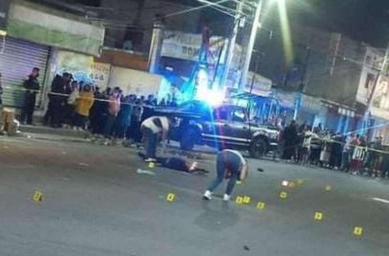 Se registra ataque armado en calles de Chimalhuacán