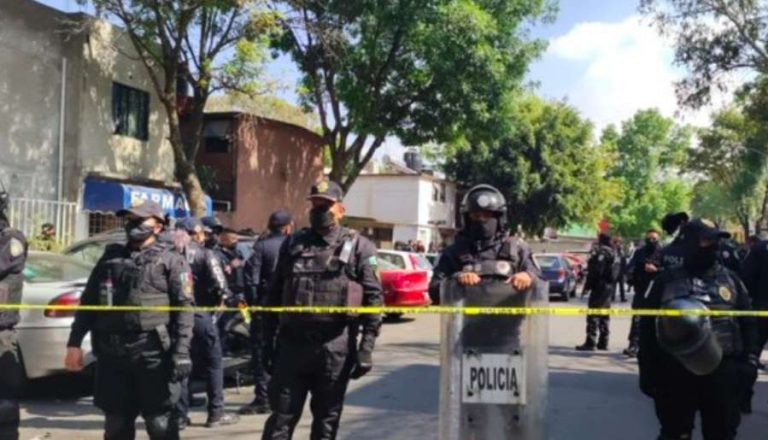 Se registra balacera entre policías y delincuentes en Azcapotzalco