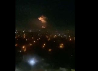 Así Grabaron las primeras explosiones en Ucrania por ofensiva rusa de Putin
