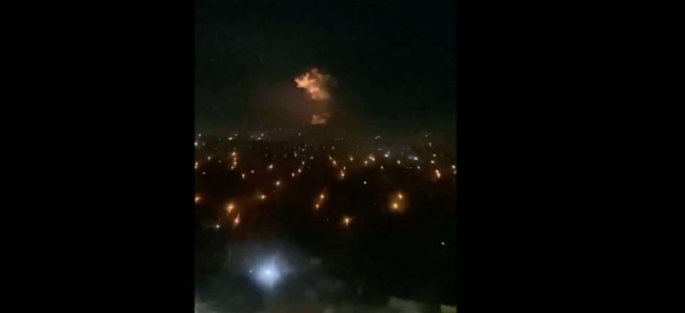 Así Grabaron las primeras explosiones en Ucrania por ofensiva rusa de Putin