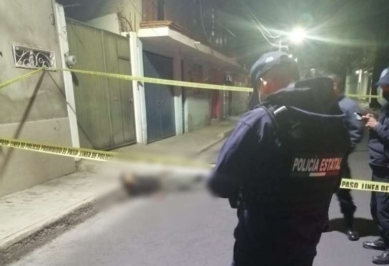 Hombre pierde la vida en calles del municipio de Chalco