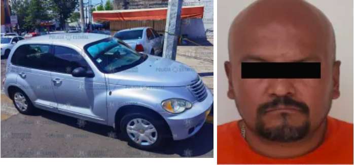 Capturan a presunto ladrón de autos en Coacalco