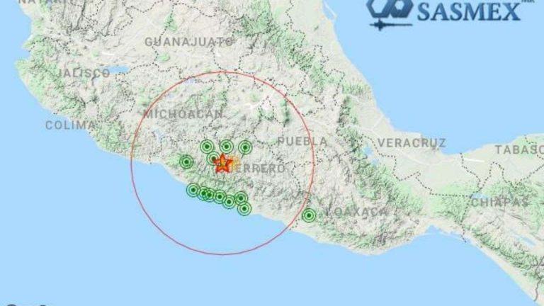 Sismo magnitud 4.5 despierta a pobladores de Guerrero