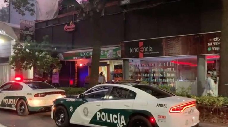 Balacera en bar de Zona Rosa deja dos lesionados