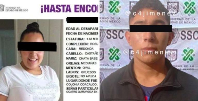 Capturan a sujeto que secuestro a adolescente de Coacalco