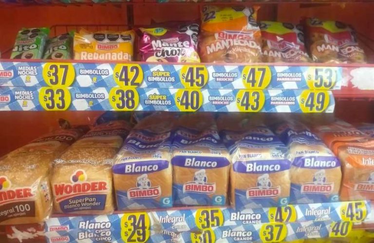 Próximo lunes subirá precio del pan Bimbo