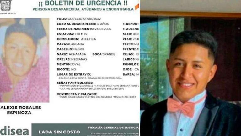 Familiares piden Ayuda para encontrar a Alexis, menor desaparecido en Coacalco