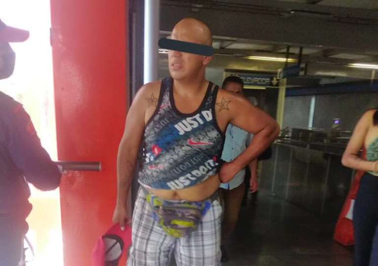 Hombre se pierde oreja tras riña en Metro Xola