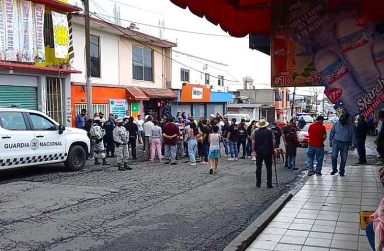 Se registra trifulca entre trabajadores de CFE y vecinos de Coacalco