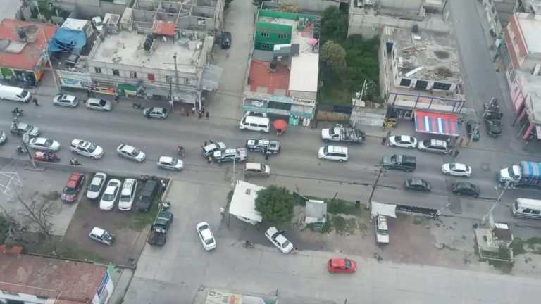 Tras intensa persecución por cielo y tierra detienen a tres ladrones en Ecatepec