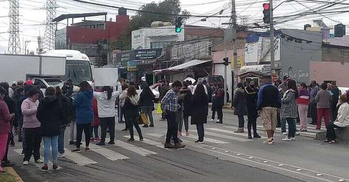 Hay manifestación en Ecatepec, exigen agua potable