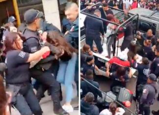 Policías detienen y golpean a estudiantes de preparatoria en Tultepec