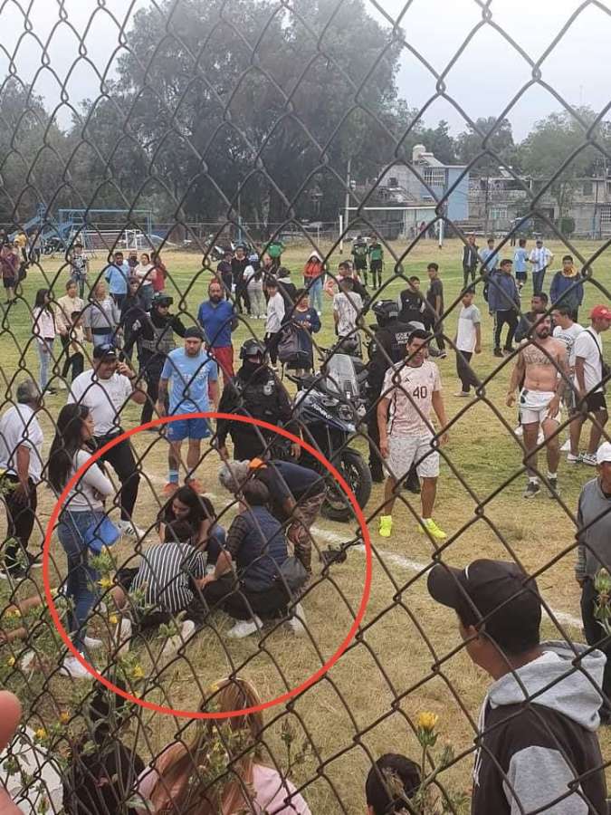 Balacera en partido de futbol dejó un muerto en Coacalco 2