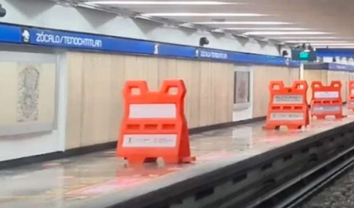 Cierran la estación Zócalo del Metro hasta nuevo aviso