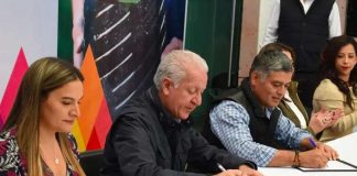 Firman en Coacalco convenio para proteger el medio ambiente