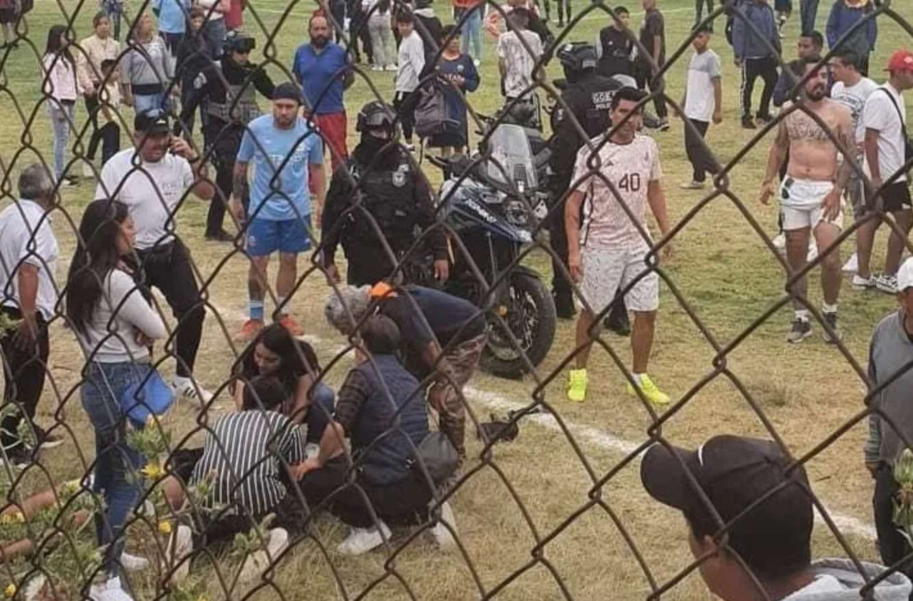 Perdieron en torneo de fútbol y regresaron con armas de fuego en Coacalco