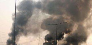 Se registra fuerte incendio en Ecatepec y limites de Neza