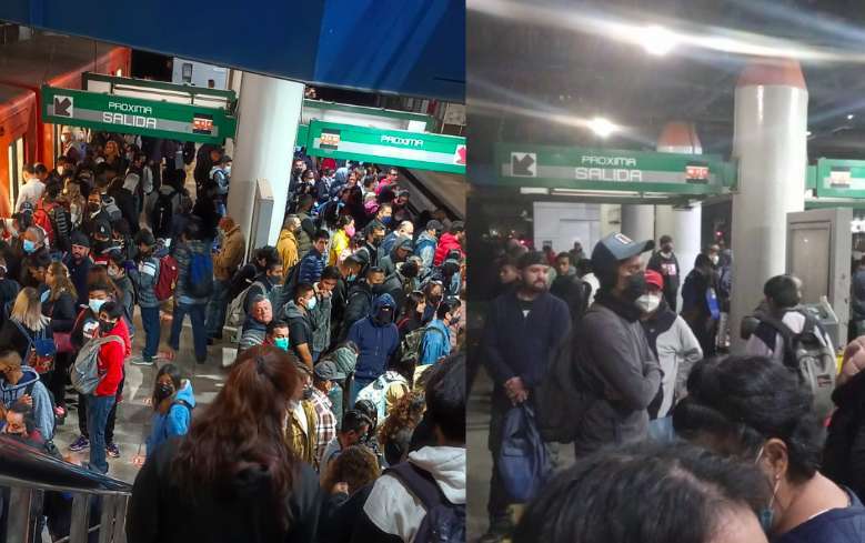 Se registra retraso por alta afluencia en la Línea B del Metro CDMX