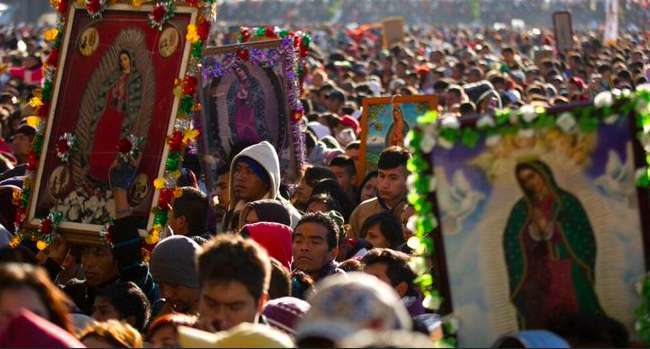Arriban más de 44 mil peregrinos a la Basílica de Guadalupe