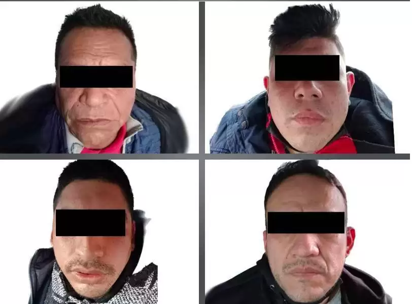 Detienen a cuatro sujetos implicados en secuestros exprés en Coacalco
