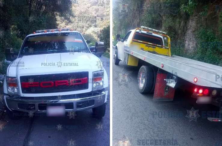 Recuperan grúa con reporte de robo con violencia en Coacalco 1