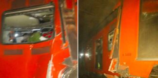 Caos en el Metro reportan choque de vagones en la Línea 3