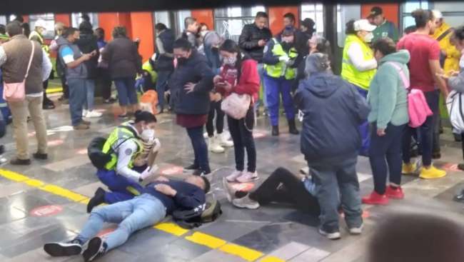 Detienen a conductor de tren que chocó en Línea 3 del Metro por homicidio y lesiones