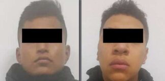 Detienen a dos sujetos por robo con violencia en Naucalpan