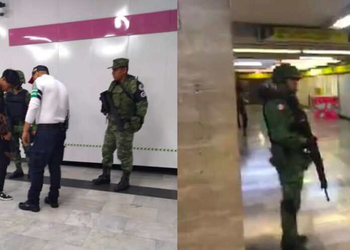 Guardia Nacional resguardará el Metro ante episodios fuera de lo normal