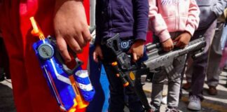 Prohíben la venta de armas de juguete, en Naucalpan