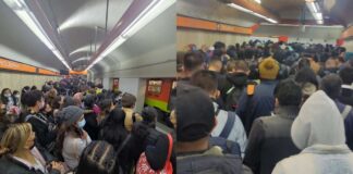 Usuarios reportan demora de hasta 20 minutos en Línea 7, Metro CDMX