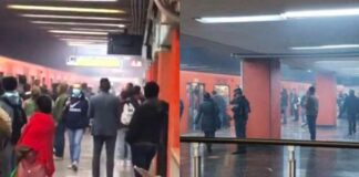 Usuarios reportan humo en estación Jamaica de la L9 del Metro