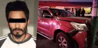 Con arma artesanal y camioneta robada cae presunto ladrón en Ecatepec