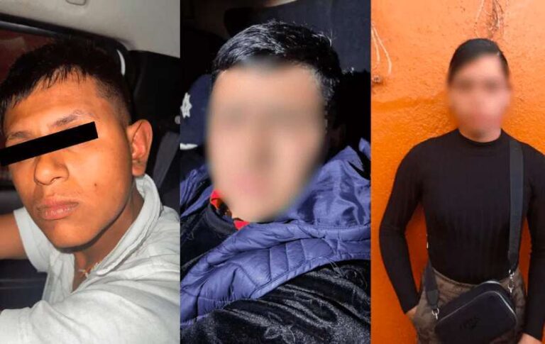 Detienen en Naucalpan a 'morritos rateros'; llevaban 43 mil pesos en ropa robada