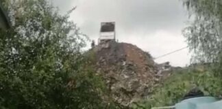 Queman basura en la montaña que afecta a escuela de Valle de Chalco