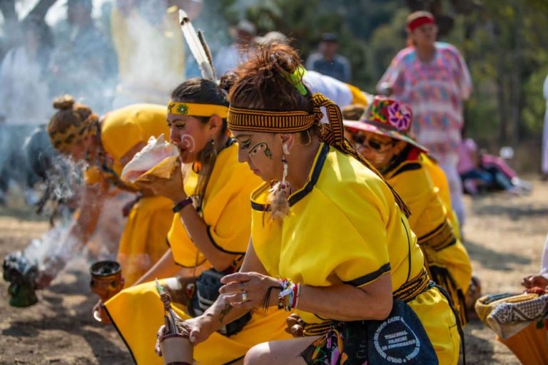 Coacalco celebra la primavera con ceremonia ancestral de agradecimiento a la madre tierra
