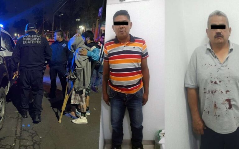 Detienen sujetos que tenían secuestrados a dos jóvenes en Ecatepec