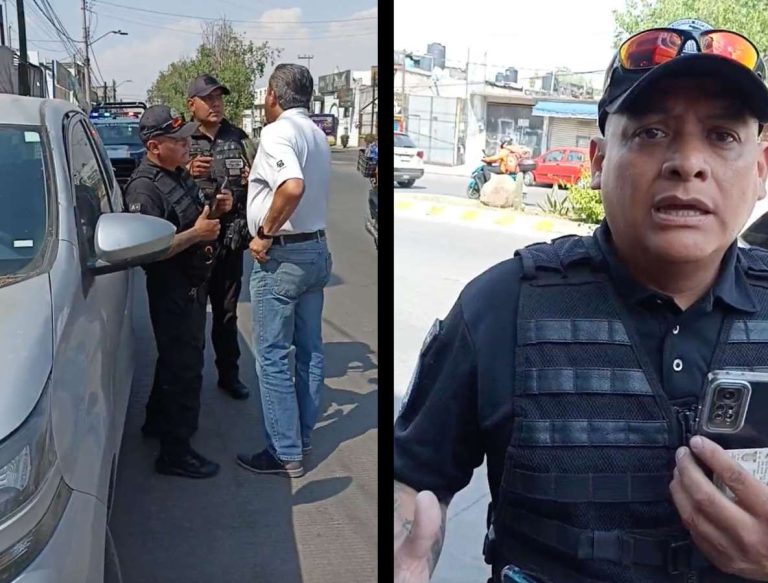 Abuso de poder en Coacalco así detienen a automovilista