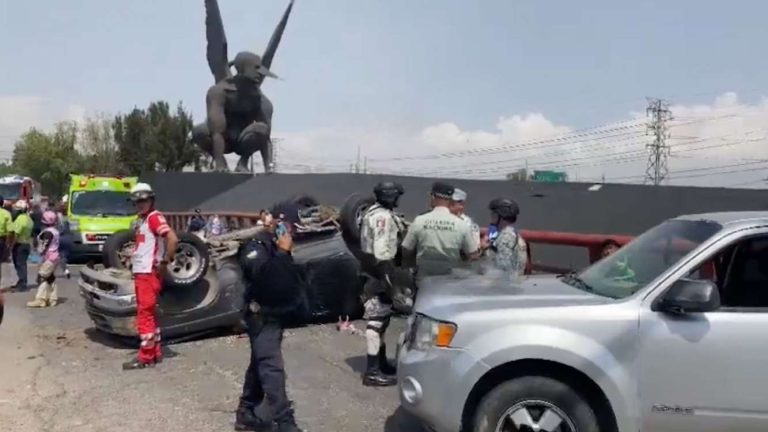 Accidente en la autopista México Pachuca deja un muerto y 10 lesionados