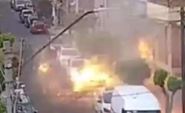 Así fue la explosión de un tanque de gas en un domicilio de Neza 1