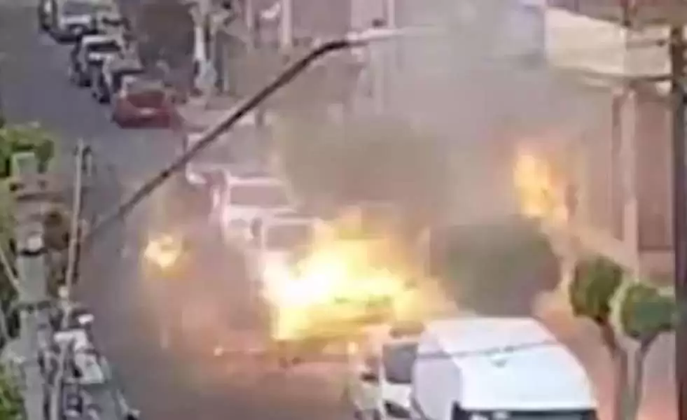 Así fue la explosión de un tanque de gas en un domicilio de Neza 1