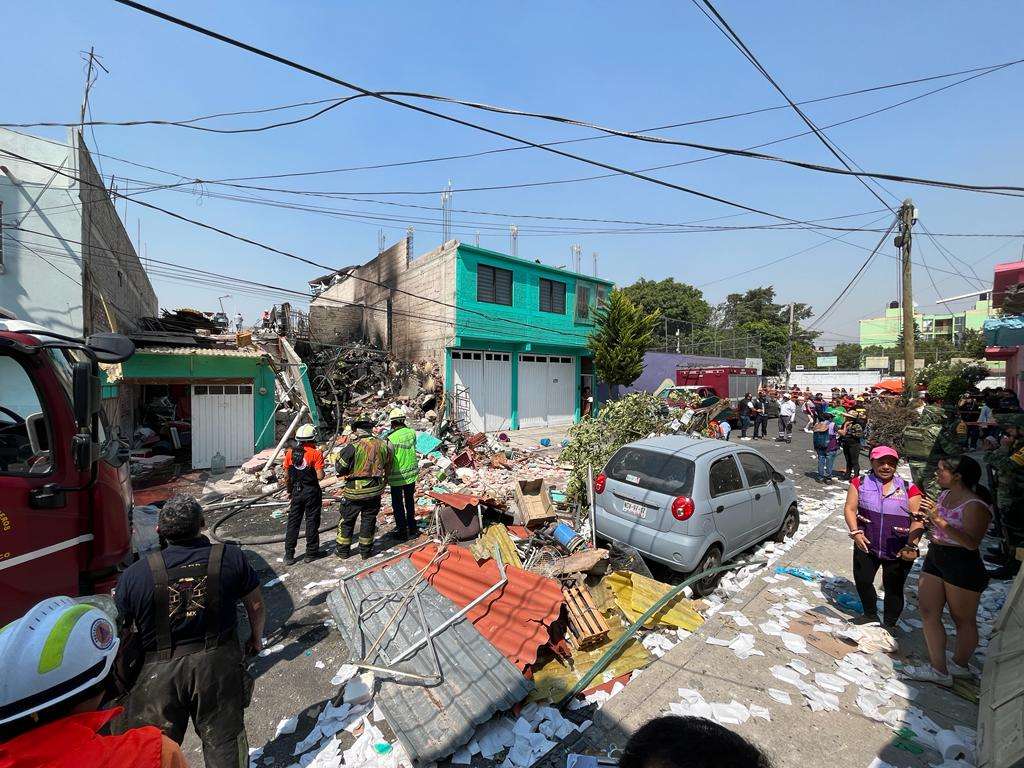 Fuga de gas provoca colapso de una casa en Iztapalapa sin heridos reportados 1