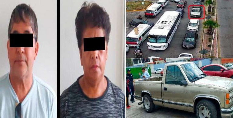 Recuperan una camioneta con reporte de robo, pareja es detenida en Coacalco 3