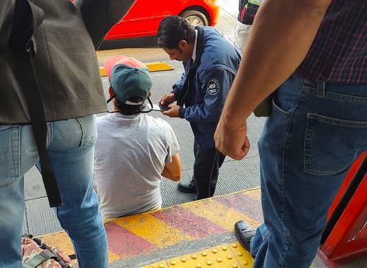 Hombre cae en estación Coacalco Tultepec, provoca retrasos en el Mexibús de la línea 2 1
