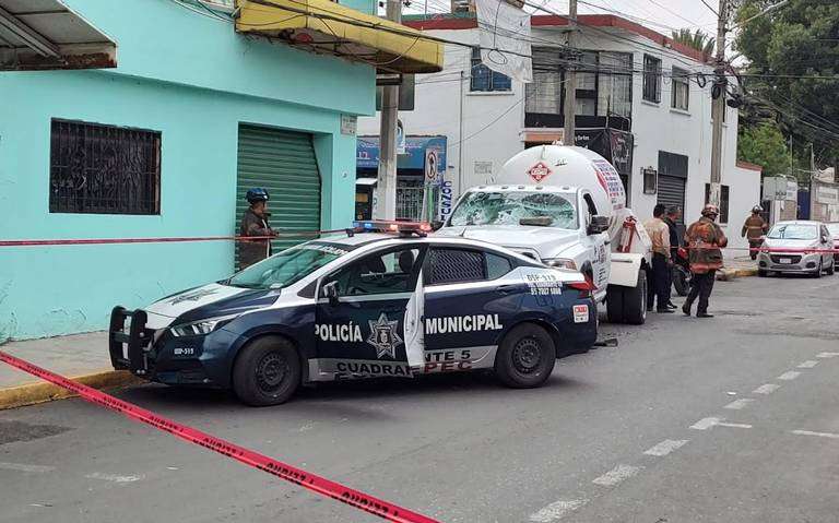 Riña entre gaseros termina en balacera en Ecatepec