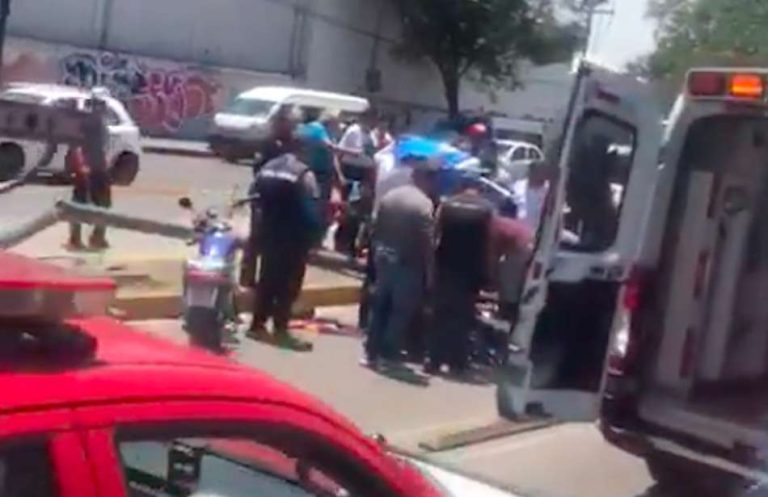Choque múltiple genera caos vial en la Avenida José López Portillo